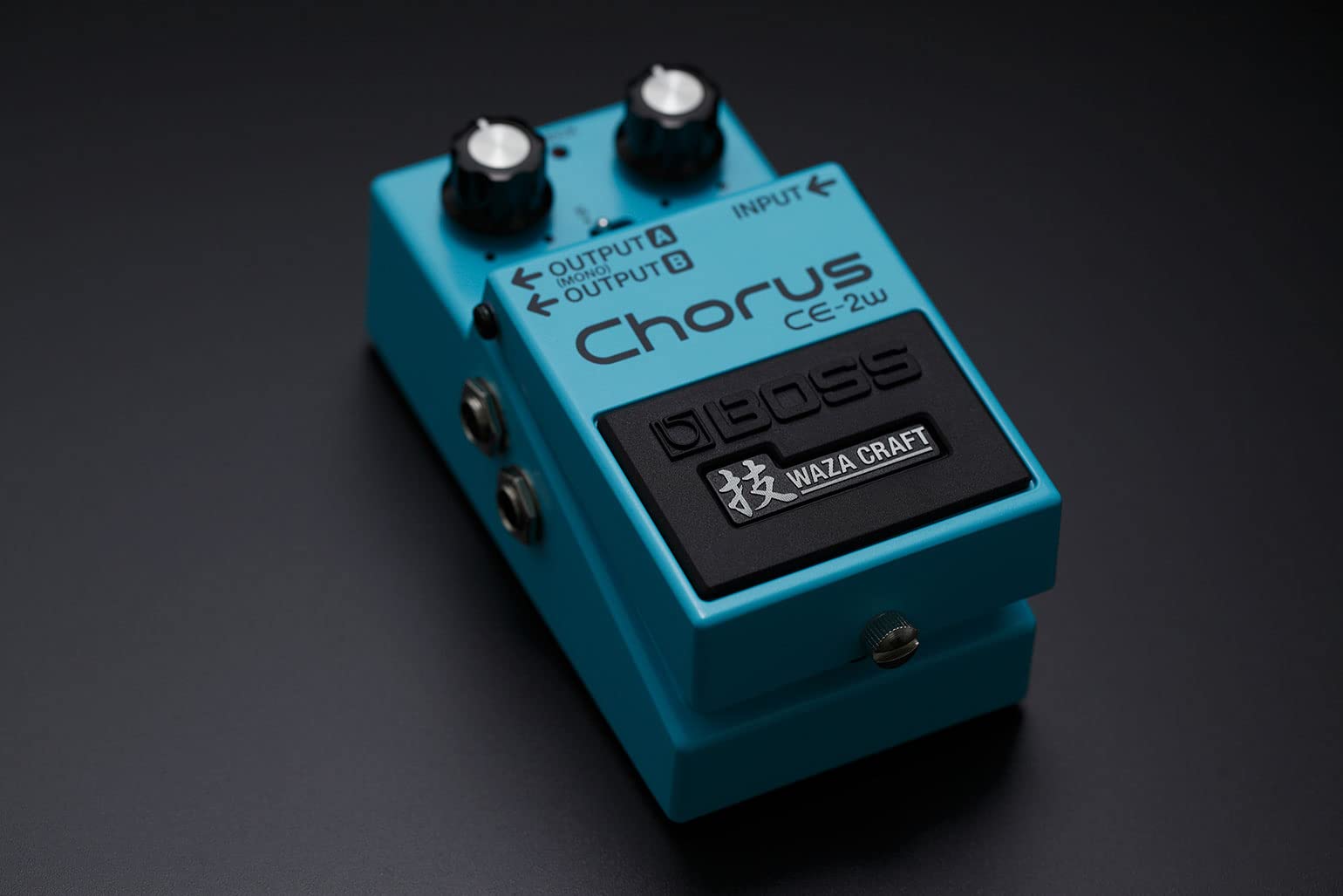 Boss Ce 2W Waza Craft Chorus Bundle With Power Adapter, 10Ft Instrument Cable, 6In Patch Cable, And Picks